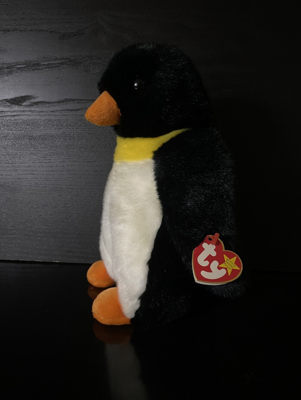 Ty Large Plush Beanie Buddy - WADDLE the Penguin 9" NEW Stuffed Animal Toy